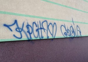Pomalowane ściany budynków