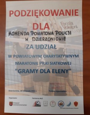 Podziękowanie