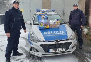 Niemczańscy policjanci przyłączyli się do przedsięwzięcia kolegów z Ząbkowic Śląskich