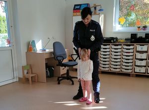 Policjantki w przedszkolu