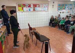 Pogadanka w SP Oleszna