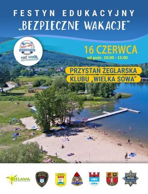 Zapraszamy na festyn edukacyjny „Bezpieczne wakacje”