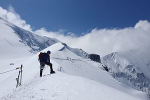 Policjant z Niemczy - wyprawa na Mont Blanc