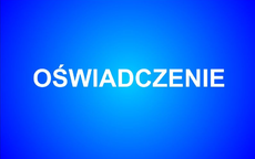 Oświadczenie