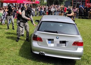 Za nami przedsięwzięcie „Bezpieczne wakacje” nad bielawskim jeziorem z udziałem policjantów powiatu dzierżoniowskiego