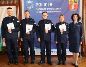 Uroczystość ślubowania nowych policjantów