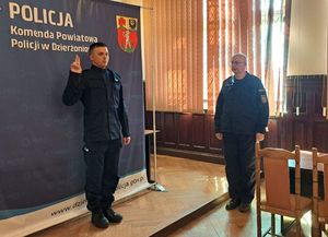 Nowy funkcjonariusz w szeregach dzierżoniowskiej Policji