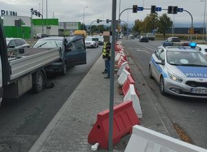 Nietrzeźwy kierowca spowodował zdarzenie drogowe w Dzierżoniowie