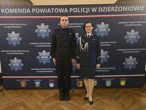 Nowy funkcjonariusz w szeregach dzierżoniowskiej Policji