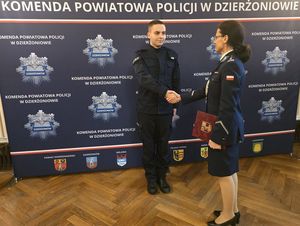 Nowy funkcjonariusz w szeregach dzierżoniowskiej Policji
