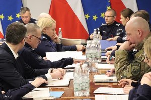 Spotkanie zespołu do spraw utworzenia w Policji Narodowego Biura Śledczego