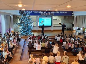 Bezpieczne ferie oczami Policji – spotkanie z uczniami Szkoły Podstawowej nr 1