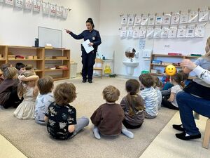Przedszkolaki z Dzierżoniowa poznały zawód policjanta