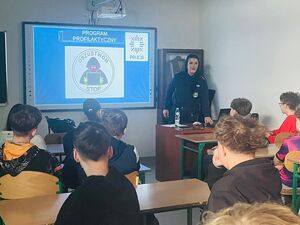 Profilaktyka wśród młodzieży – spotkania w Szkole Podstawowej numer 9 imienia Mikołaja Kopernika