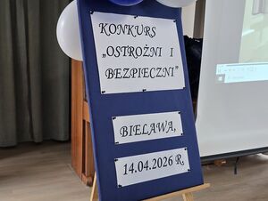 Konkurs wiedzy o bezpieczeństwie w ruchu drogowym dla uczniów szkół podstawowych z całego powiatu