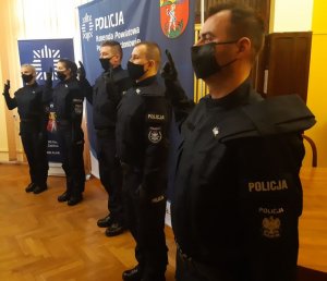 Policjanci ślubują