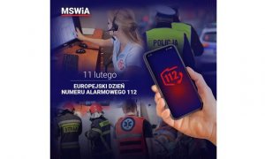 List ministra SWiA do Operatorów numerów alarmowych z okazji Europejskiego Dnia Numeru Alarmowego 112